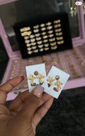 cross studs  image 0