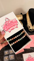 multicolor clover bracelet  image 0