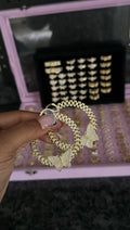 rollie butterfly hoops image 0