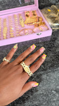 bb 2 finger rollie ring image 0
