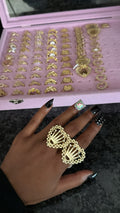 ROLLIE HEART CROWN RING