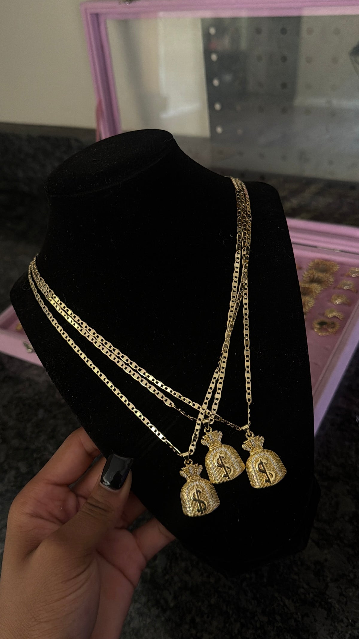 MONEYBAG NECKLACE
