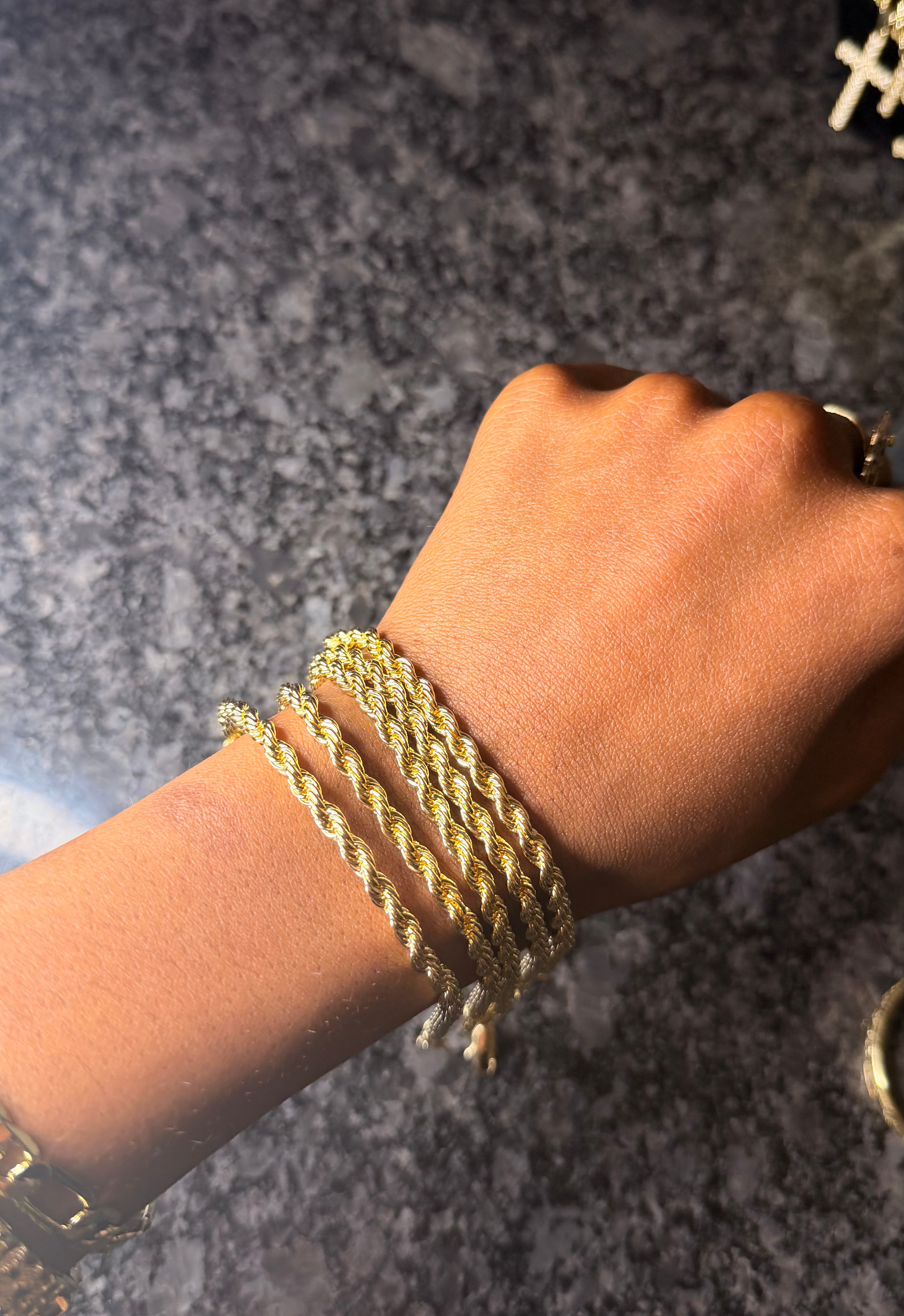 4mm rope bracelet  image 0