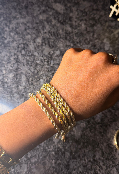 4mm rope bracelet  image 0