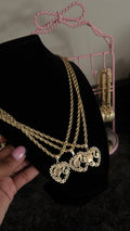 barbie rollie heart necklace image 0