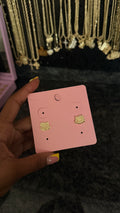 hk face studs image 0